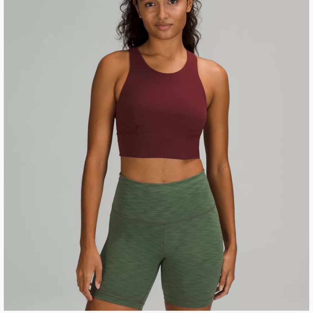 BRAND NEW Lululemon (tags on) Wunder Train Longline Bra 
Medium Support, C/D Cup